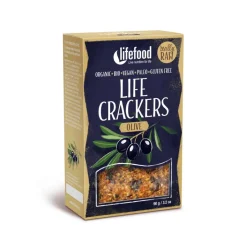 Crackers En Wafels*Crackers Olijf - 90g - BIO