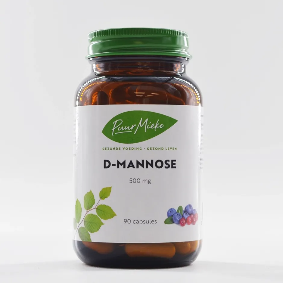 Puur Mieke Specials | Puur Mieke Supplementen*D-Mannose - 500mg - 90 caps