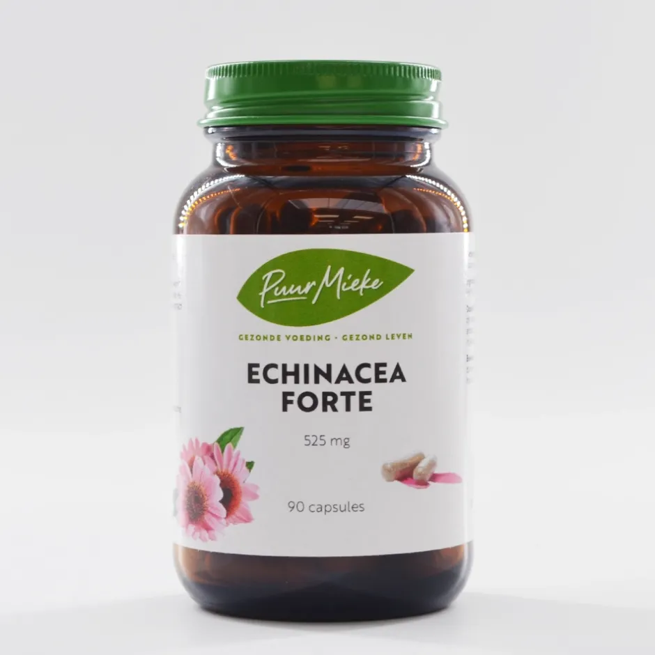 Puur Mieke Immuunsysteem | Weerstand*Echinacea Forte - 525mg - 90 caps