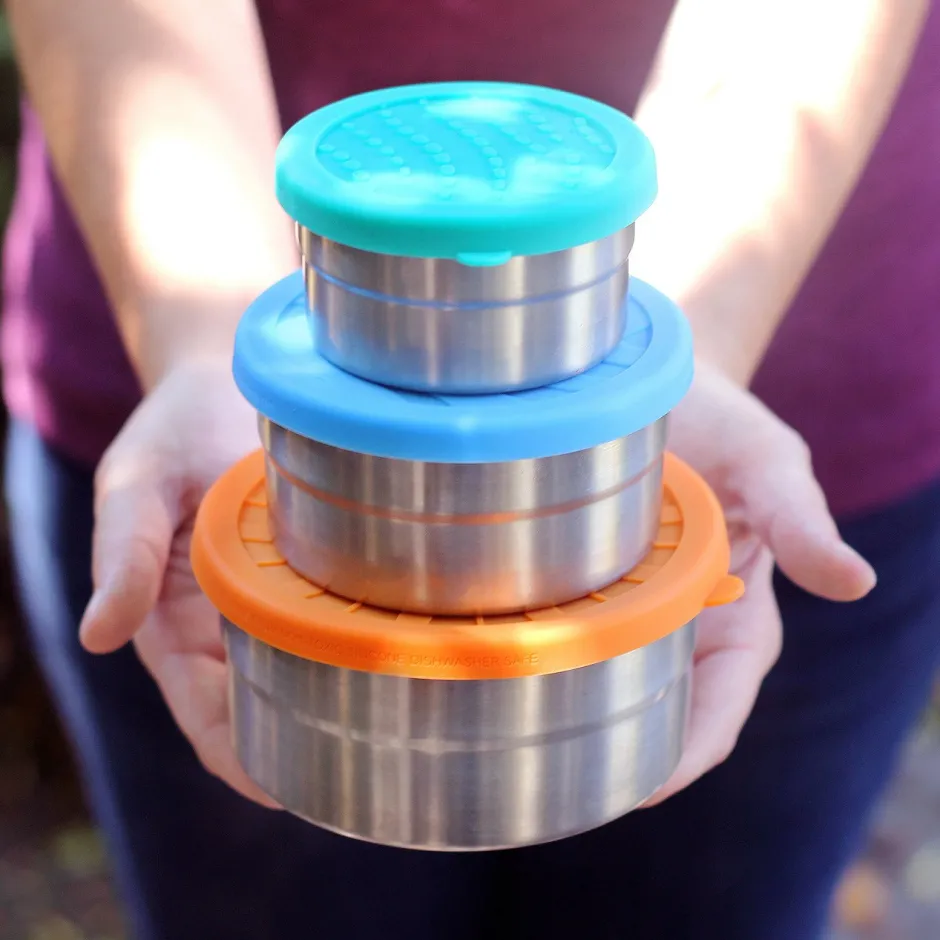 ECOlunchbox Rvs Lunchtrommels | Bewaren En Meenemen*ECO Seal Cup - Trio
