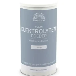 Mattisson Specials | Zink*Elektrolyten Poeder - Citroen - 300g