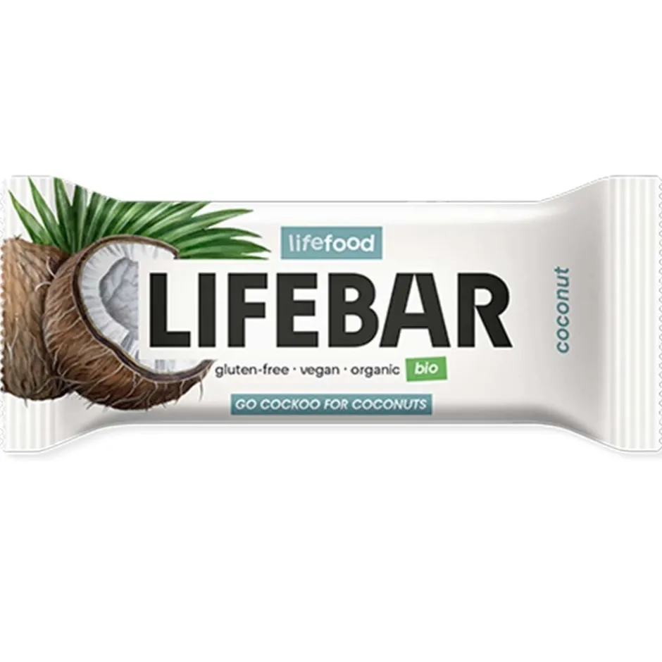 Lifefood Repen | Energierepen*Energiereep Kokos RAW - 40g - BIO