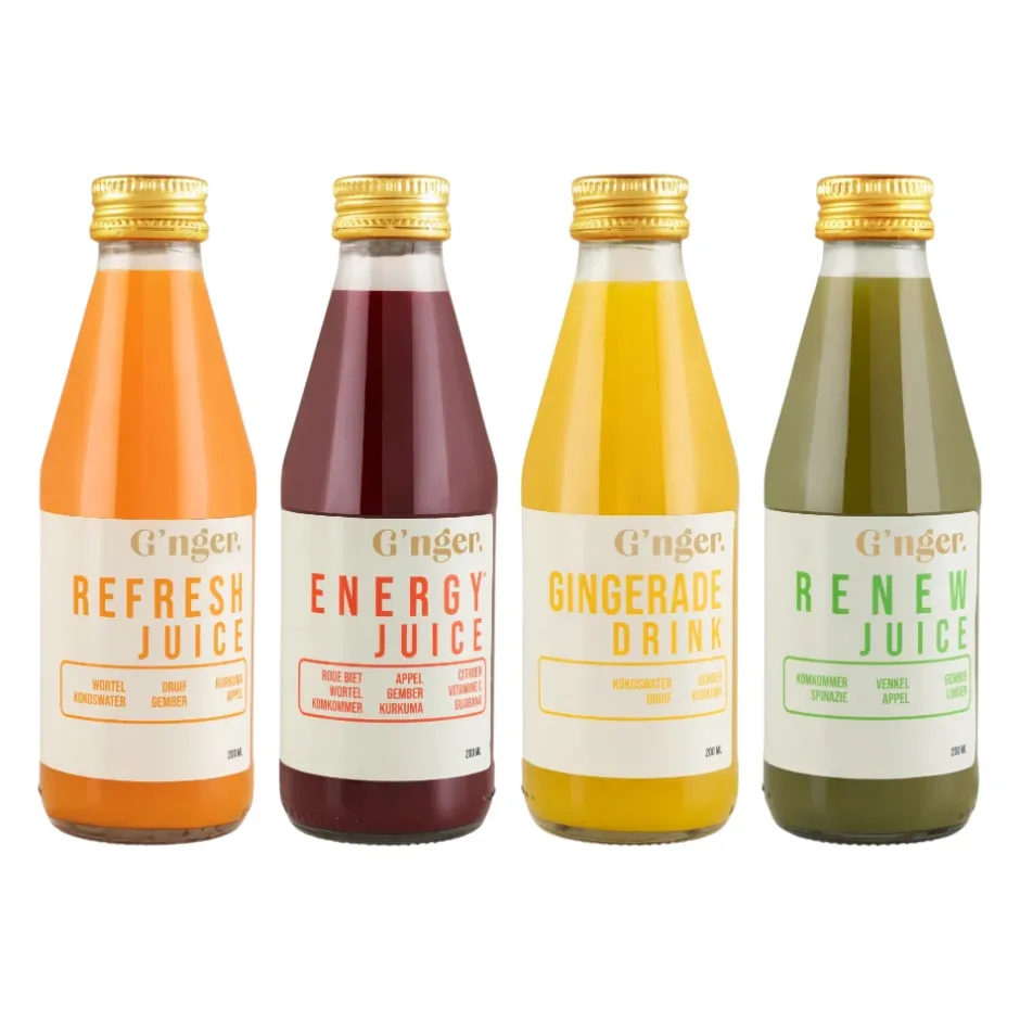 G'nger Energie | Gember*Energy Gembersap - 200ml