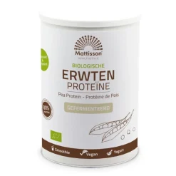 Mattisson Spieren | Proteïne Poeders*Erwten Proteïne gefermenteerd 80% - 350g - BIO