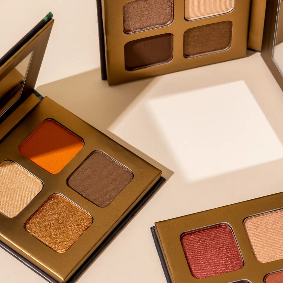 INIKA Ogen/Oogschaduw*Eyeshadow Quad - Flowers - 5g - BIO
