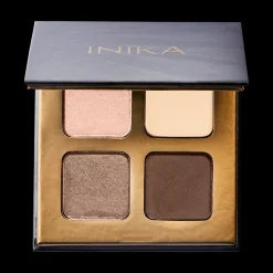 INIKA Ogen/Oogschaduw*Eyeshadow Quad - Wind - 5g - BIO