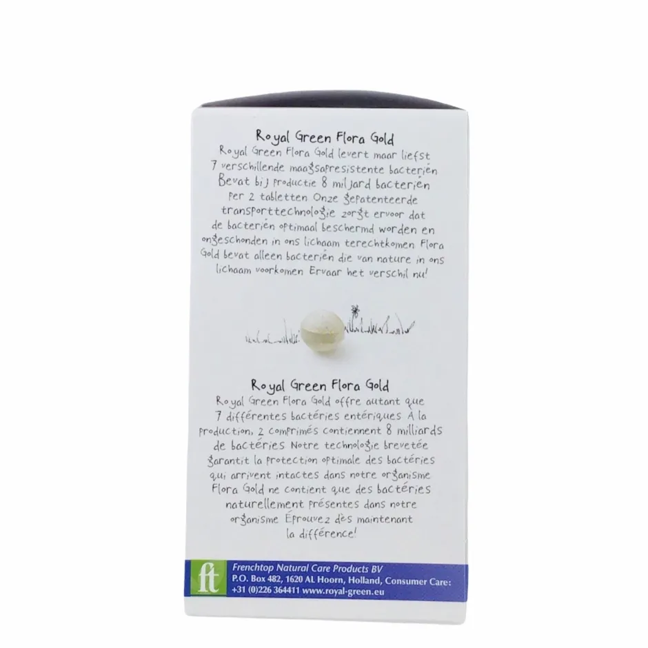 Royal Green Darmen | Weerstand*Flora Gold - 60 tabletten