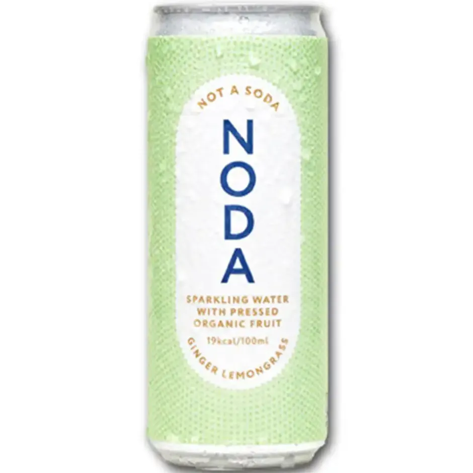 Noda Sap & Frisdranken*Frisdrank Gember & Citroengras - 330ml - BIO