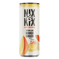 Nix & Kix Sap & Frisdranken*Frisdrank Mango-Ginger - 250ml