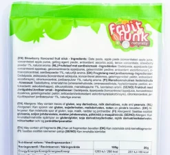 Fruitfunk Repen | Snoepjes*Fruit sticks XXL Aardbei - (5st) 100g