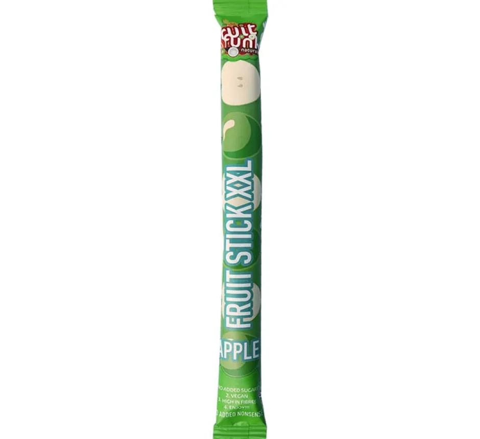 Fruitfunk Repen | Snoepjes*Fruit sticks XXL Appel - (5st) 100g