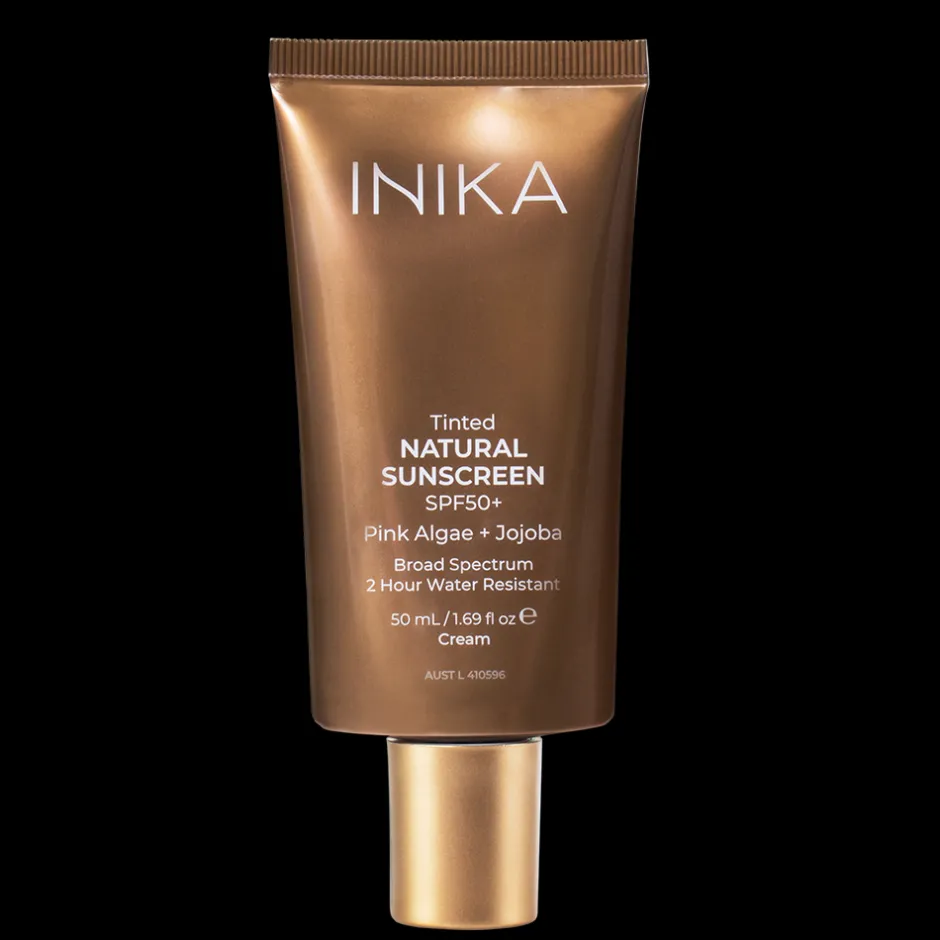 INIKA Zonnebrand | Zelfbruining*Getinte Natuurlijke Zonnebrandcrème SPF50+ - 50ml