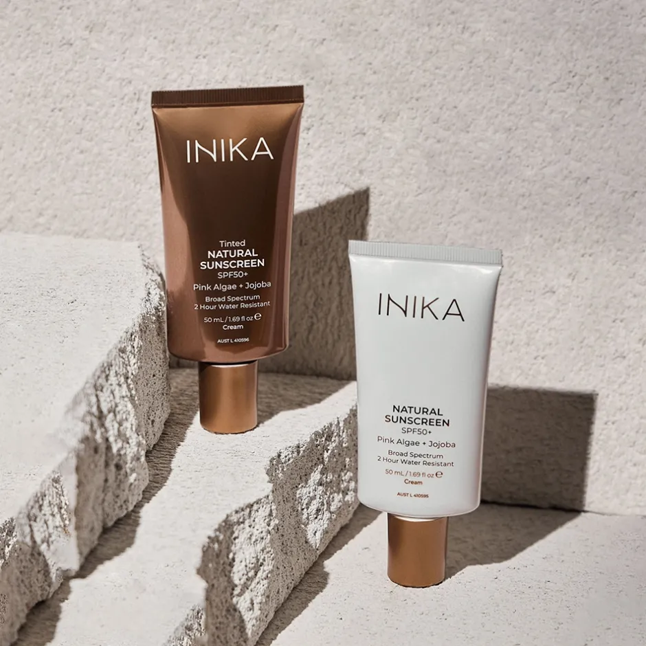 INIKA Zonnebrand | Zelfbruining*Getinte Natuurlijke Zonnebrandcrème SPF50+ - 50ml