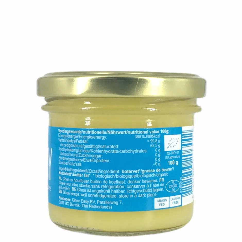 Ghee-Easy Ghee*Ghee Naturel - 100g - BIO