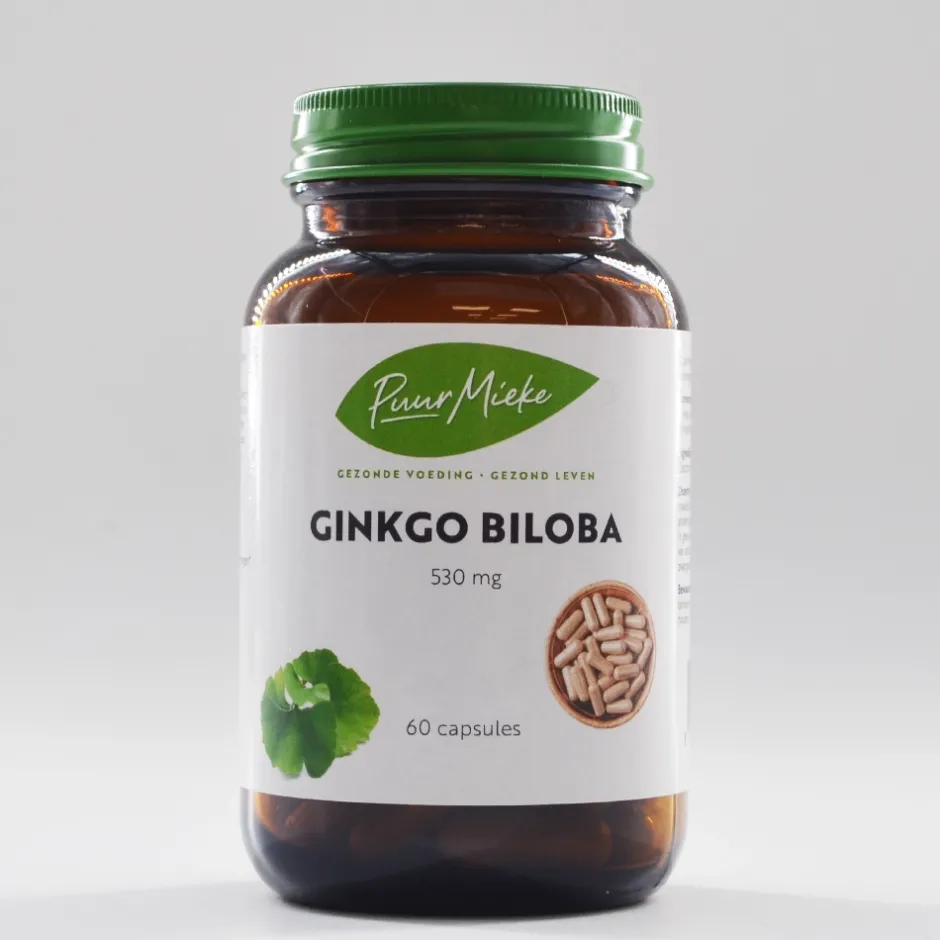 Puur Mieke Specials | Puur Mieke Supplementen*Ginkgo Biloba - 530mg - 60 caps