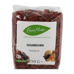Puur Mieke Fruit & Noten | Bessen En Zuidvruchten*Goji bessen - 250g - BIO