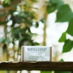 Werfzeep Reiniging | Hand- / Lichaamszeep*Groene kleizeep Biologische Zeep - 100gr
