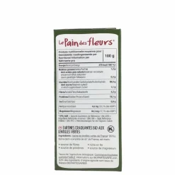 Le Pain des Fleurs Crackers En Wafels*Groene Linzen Crackers - 150gr - BIO