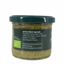 Epikouros Pesto & Tapenade | Paleo Aip*Groene olijven tapenade 100g - BIO