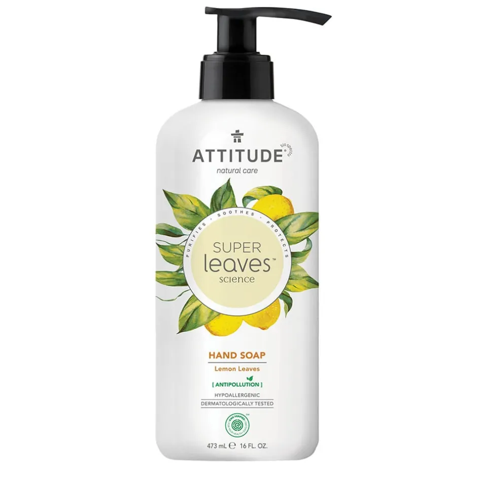 ATTITUDE Hand- / Lichaamszeep*Handzeep Super Leaves - Lemon Leaves - 473ml