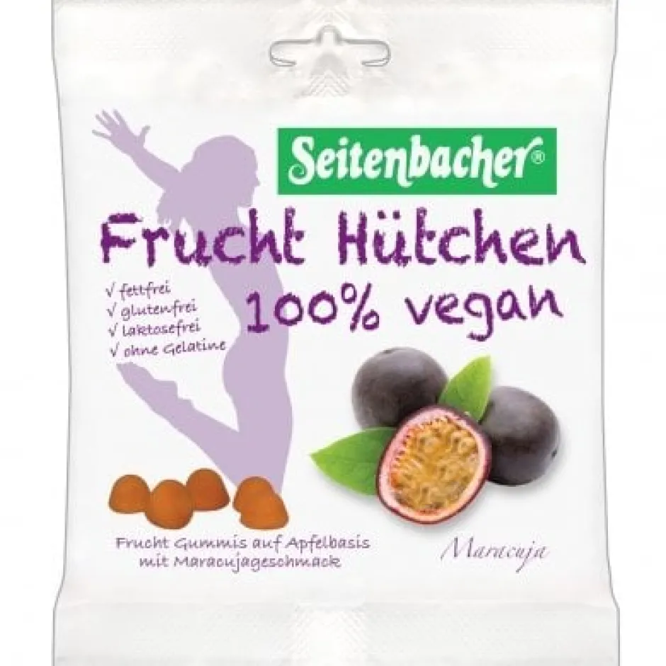 Seitenbacher Snoepjes*Happy Fruits Passievrucht (Maracuja) - 85g