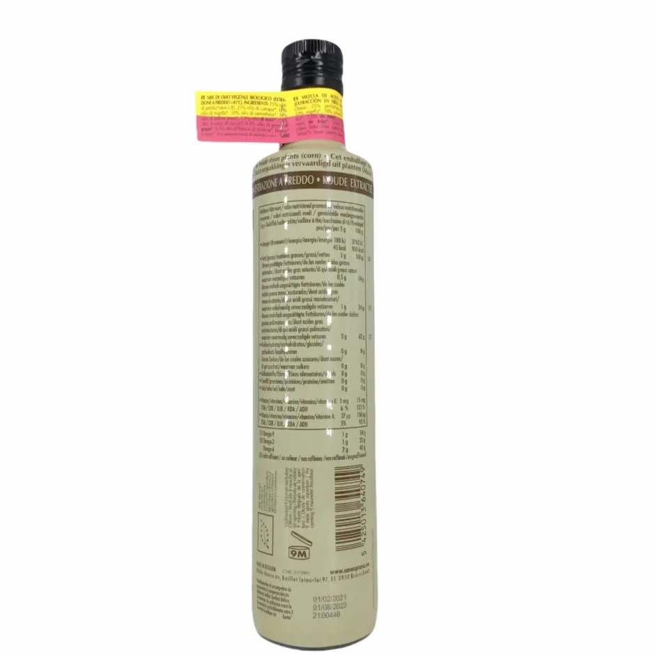 Amanprana Visolie / Omega 3 / Levertraan | Okinawaolie*Happy Perilla Special Okinawa Olie - 500ml - BIO