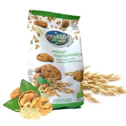 Corn Crake Koekjes*Haverkoekjes met Walnoot-Moerbei - 150g - BIO