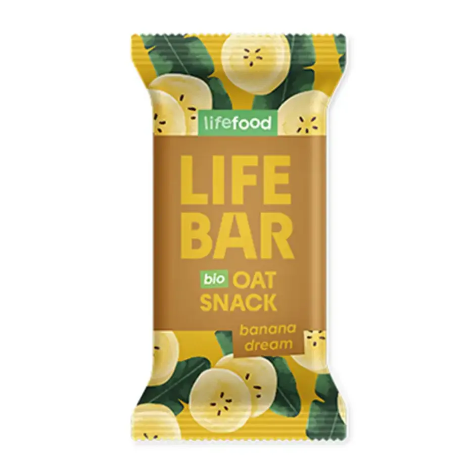 Lifefood Repen | Energierepen*Haverreep Banana Dream - 40g - BIO