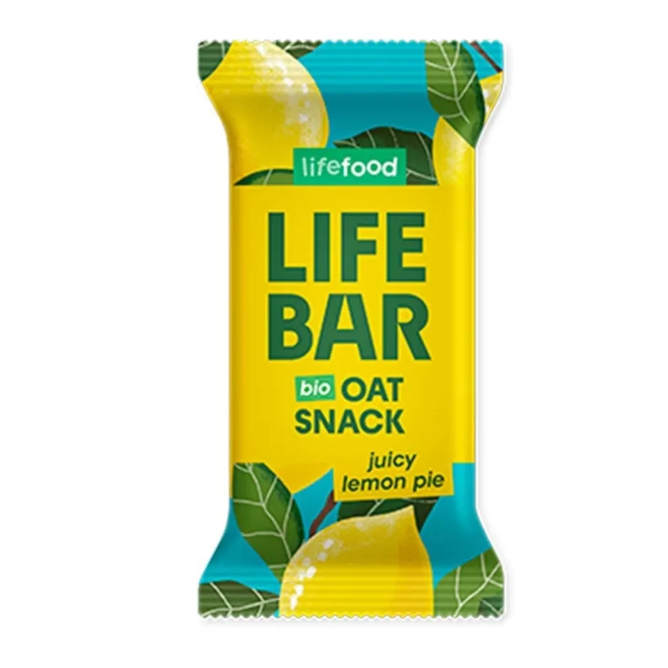 Lifefood Repen | Energierepen*Haverreep Citroen - 40g - BIO
