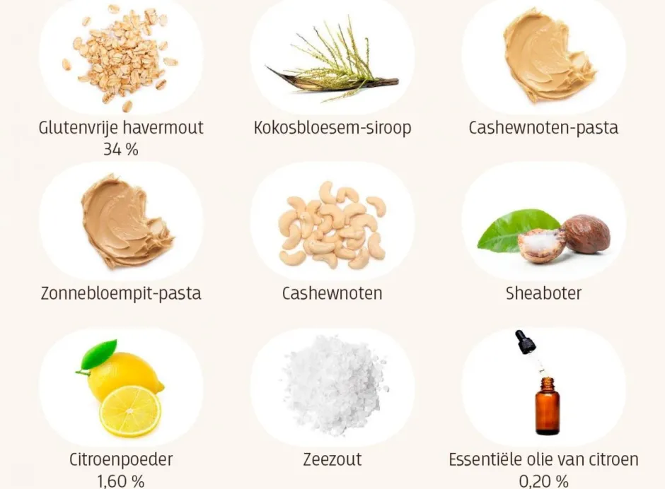 Lifefood Repen | Energierepen*Haverreep Citroen - 40g - BIO
