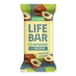 Lifefood Repen | Energierepen*Haverreep Protein Hazelnoot Crunch - 40g - BIO