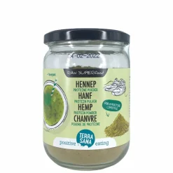 Terrasana Spieren | Zaden*Hennep Proteinepoeder in Glas 200g-BIO
