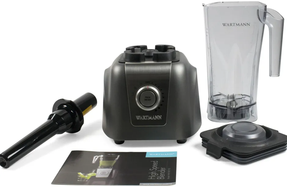 Wartmann Blenders*High-Speed Blender WM-1807 HS - Antraciet