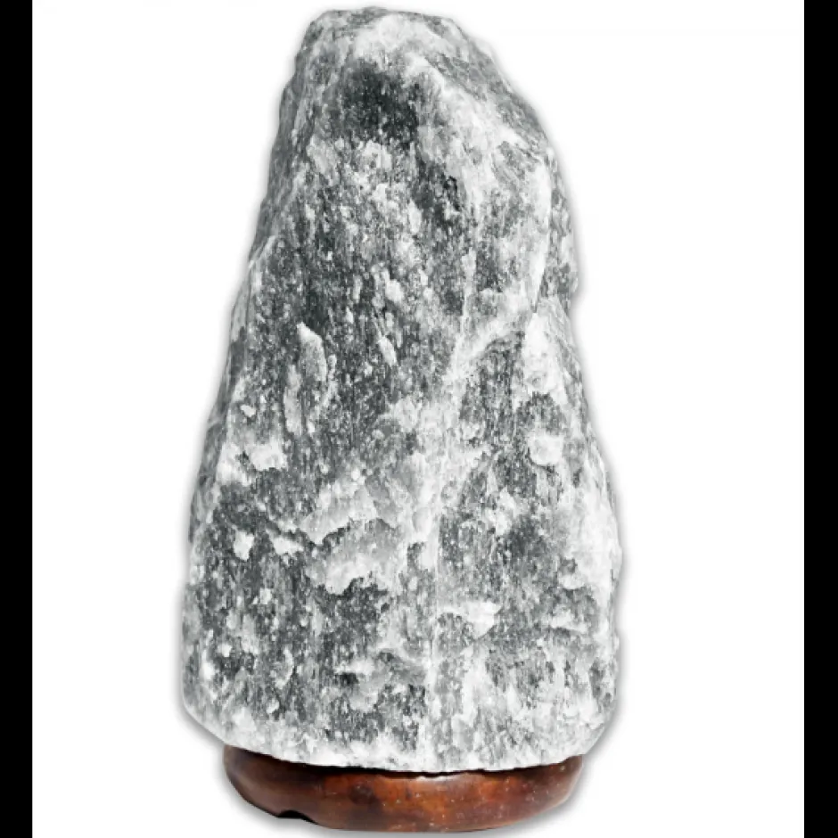 SelNature Stress | Nachtrust*Himalaya zoutlamp grijs - Natuurvorm