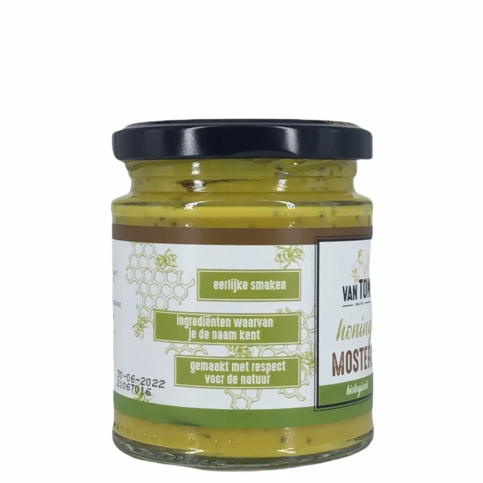 van TON Mayonaise En Mosterd*Honing Mosterd Saus 170g - BIO