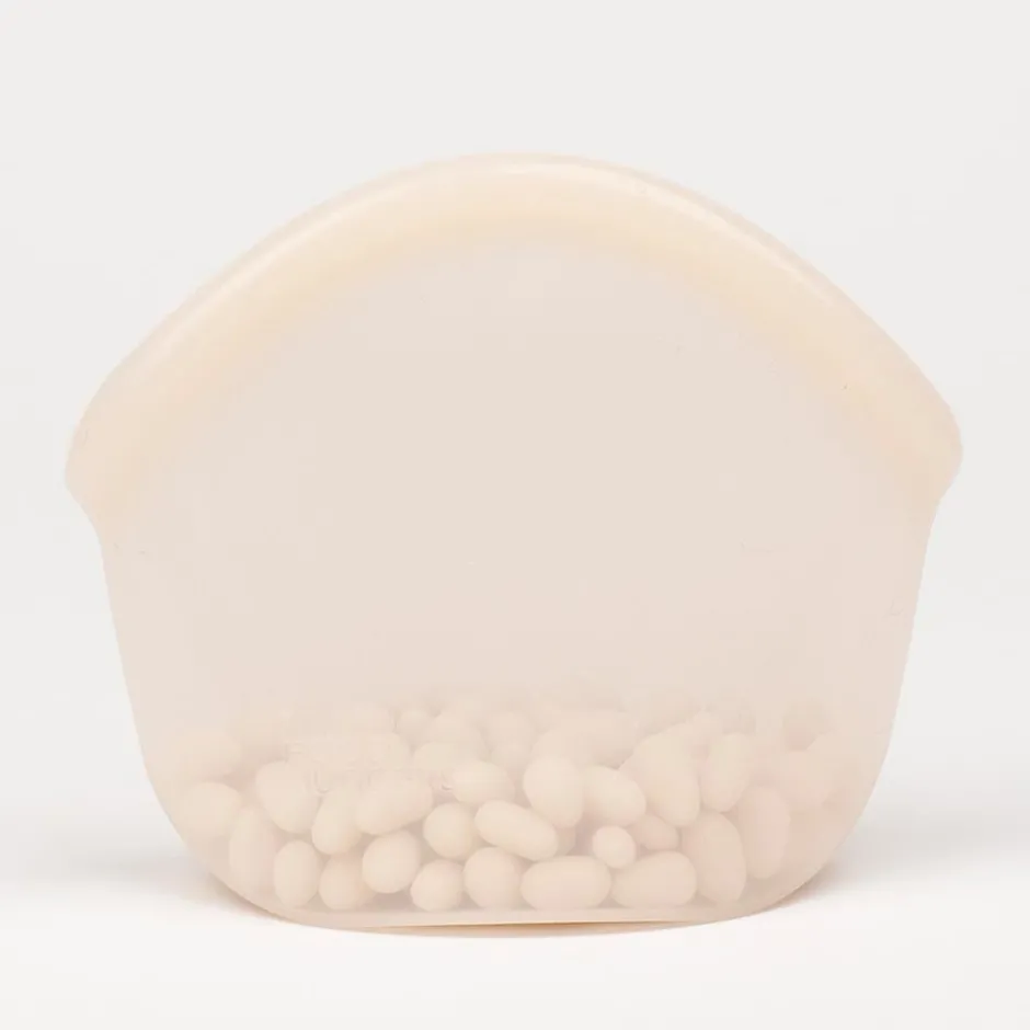 Food Huggers Siliconen Zakjes | Keukenhulpjes*Hugger Bag - Champagne Frost - 400ml