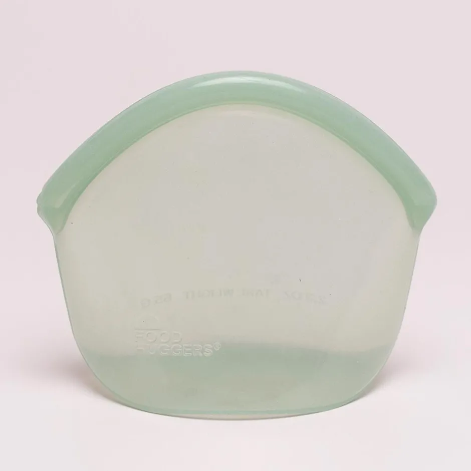 Food Huggers Siliconen Zakjes | Keukenhulpjes*Hugger Bag - Juniper Clear - 400ml