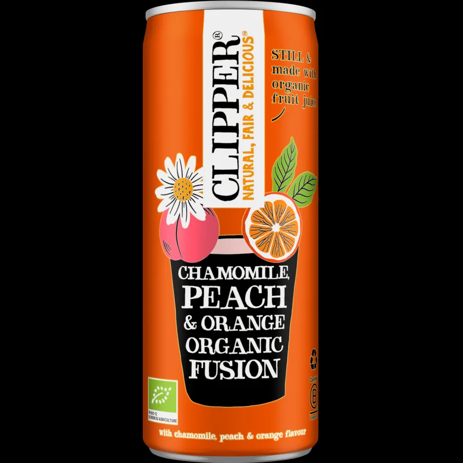 Clipper Sap & Frisdranken*IJsthee Perzik Sinaasappel - 250ml - BIO
