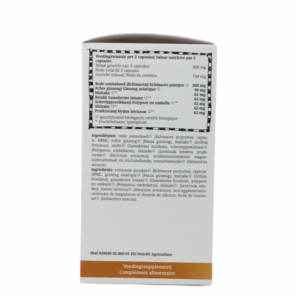 Royal Green Energie | Weerstand*Immune & Energy - 60 vegicaps - BIO