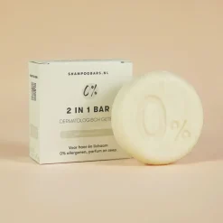 Shampoo Bars Haarverzorging/Shampoo En Conditioner | Lichaamsverzorging/Douche En Bad*2-in-1 Bar - 0% allergenen - 60g