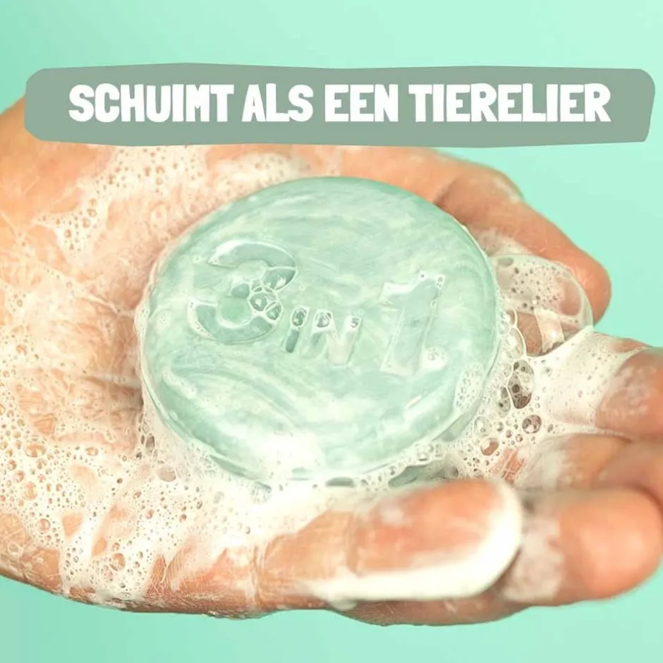 Shampoo Bars Haarverzorging/Shampoo En Conditioner | Reiniging*3-in-1 Bar - Forest - 60g
