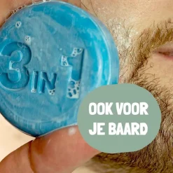 Shampoo Bars Reiniging | Haarverzorging/Shampoo En Conditioner*3-in-1 Bar - Ocean - 60g