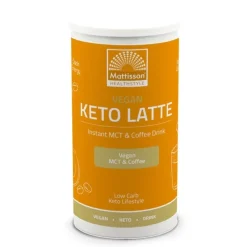 Mattisson Kokosproducten | Koffievervangers & Latte's*Instant Keto Latte Koffie Drank - MCT - 200g