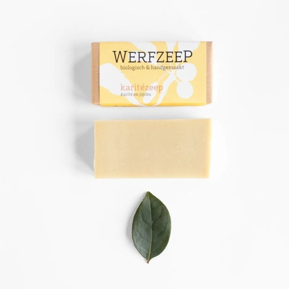 Werfzeep Reiniging | Hand- / Lichaamszeep*Karitézeep Biologische Zeep - 100gr