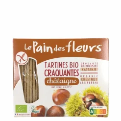 Le Pain des Fleurs Crackers En Wafels*Kastanjecrackers - 150g - BIO