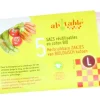 Ah! Table! Wax Wraps En Katoenen Zakjes | Bewaren En Meenemen*Katoenen zakjes voor groenten en fruit - L - 30x33cm - 5 stuks - BIO
