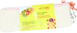 Ah! Table! Wax Wraps En Katoenen Zakjes | Bewaren En Meenemen*Katoenen zakjes voor groenten en fruit - L - 30x33cm - 5 stuks - BIO