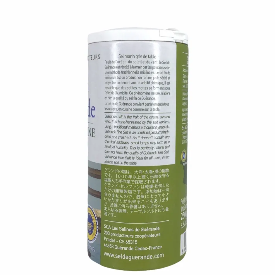 Le Guèrandais Zout | Keltisch Zeezout*Keltisch Zeezout in Strooibus Fijn - 250g