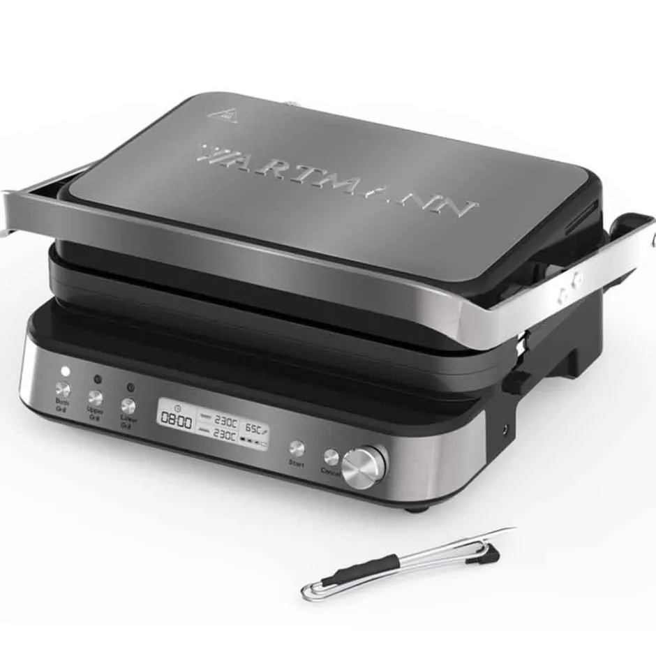 Wartmann Contactgril En Wafelijzer*Keramische Contactgrill met gratis Wafelijzer t.w.v. €69,95