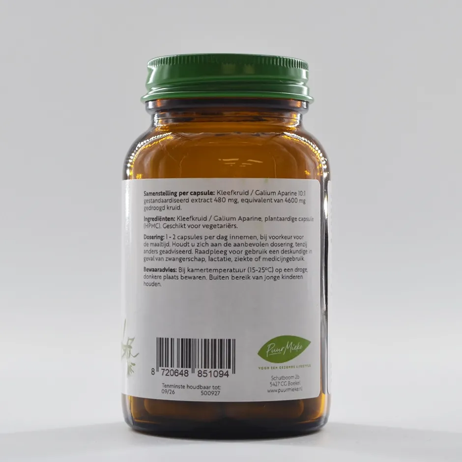 Puur Mieke Specials | Puur Mieke Supplementen*Kleefkruid - Galium Aparine - 460mg - 60 caps